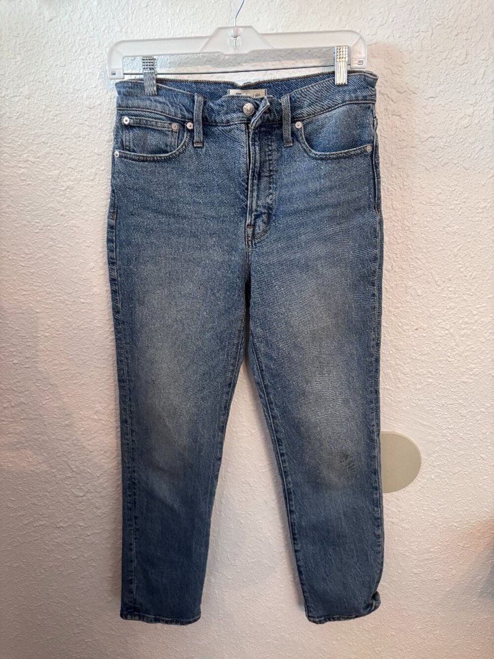 Madewell The Perfect Vintage Jean 26 Petite inseam straight leg casual comfort